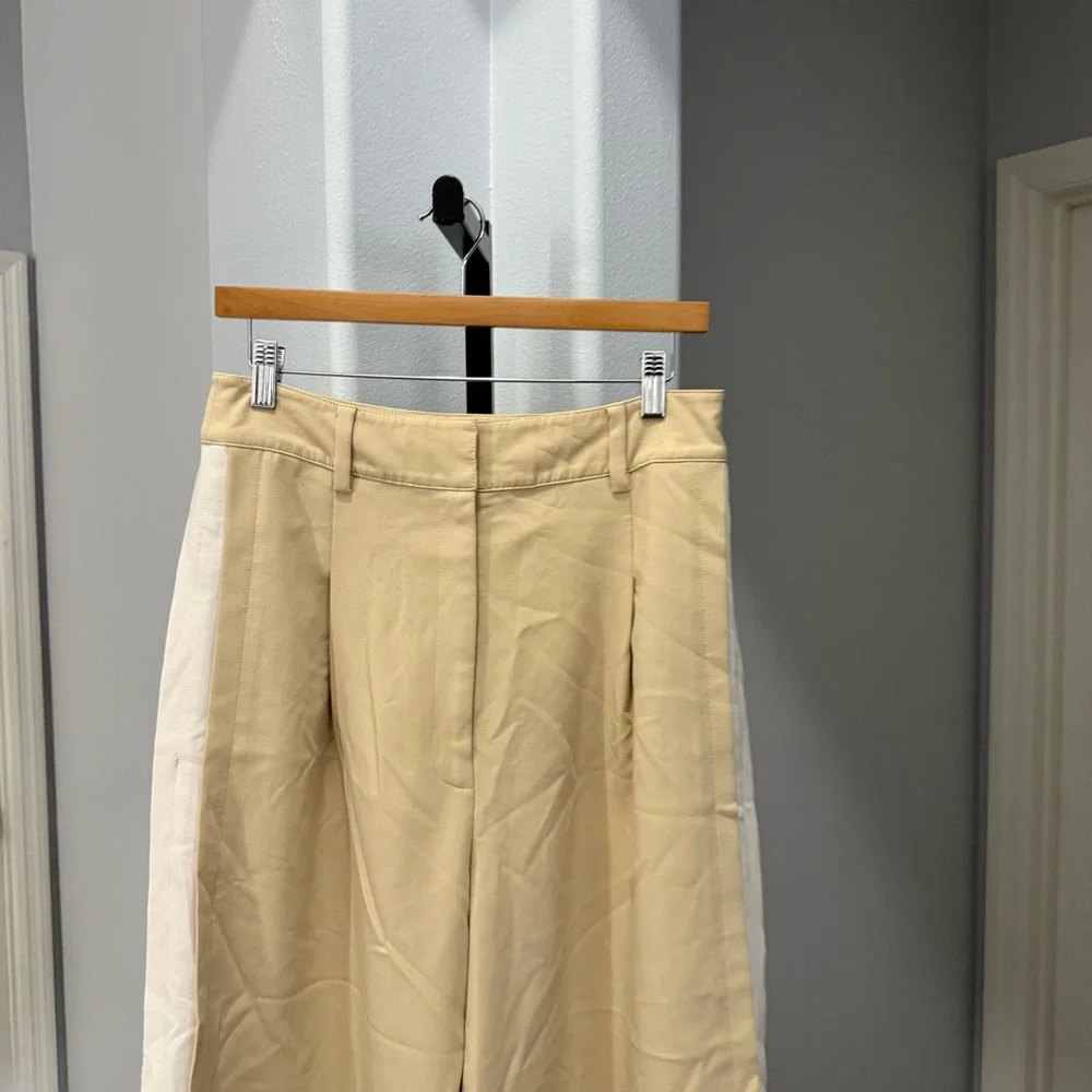 Favorite Daughter Margaret Wide Leg Pant (Sand) Trouser Trousers Size 10 Womens - Picture 3 of 11
